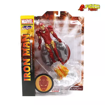 Marvel Select Iron Man 7  Action Figure (NM Package!) • $25.49