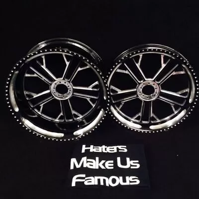 Gsxr Stock Size Black Contrast Kilo Wheel Package 01-08 Suzuki Gsxr 1000 • $2599.99