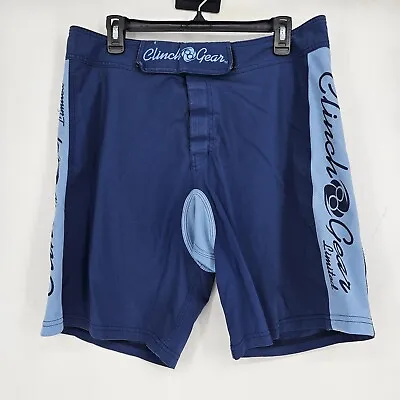 Clinch Gear Shorts Mens 36 MMA Tactical Training Wrestling Gym Workout Blue • $24.95