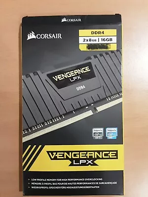 Corsair Vengeance LPX 2x8GB DDR4 DRAM 3200Mhz Memory Kit • £0.99