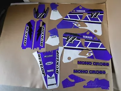 Flu  Retro Team  Graphics   Yamaha Yz125 Yz250 1996 1997 1998 1999 2000 2001 • $49.99