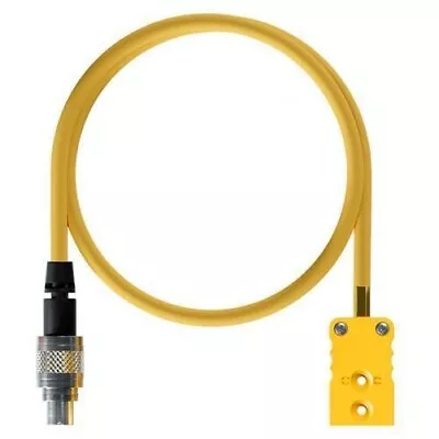 Go Kart Mychron 5 AiM Thermocouple Patch Lead TC Yellow - 712 3 Pin Racing • $83.24