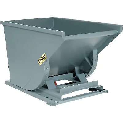 2 Cu Yd Gray Medium Duty Self Dumping Forklift Hopper • $2086.94