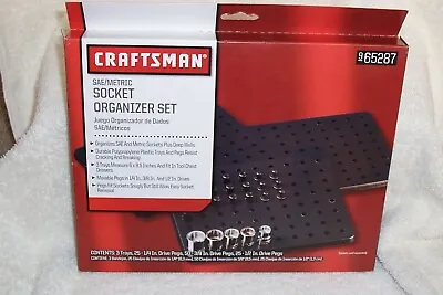 CRAFTSMAN Toolbox Cabinet SAE/Metric Socket Organizer Tray Set 965287 USA NEW • $50