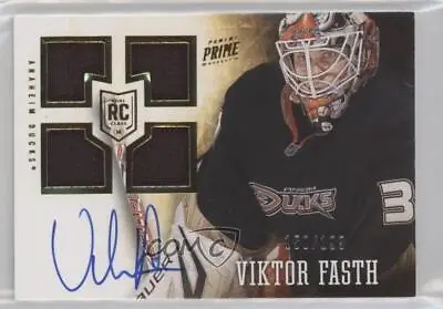 2013-14 Panini Prime /199 Viktor Fasth #101 RPA Rookie Patch Auto RC • $8.30