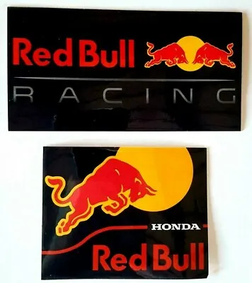 Red Bull Racing - 2 Pack - Official F1 Souvenir Vinyl Sticker - 2021 - Honda  • £6.99