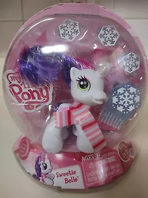 My Little Pony G3.5 G 3.5 MLP MIB MOC New Sweetie Belle Christmas Edition Globe • $15