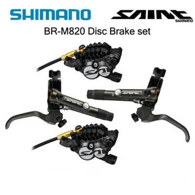 Shimano Saint BL-M820 / BR-M820 Hydraulic Disc Brake Set MTB Downhill Pre-Bled • $399.99