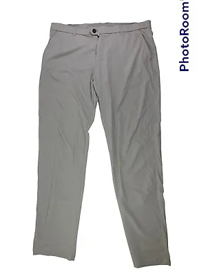 Greyson Golf Pants Mens 38 X 34 Beige Chino Performance Stretch • $44