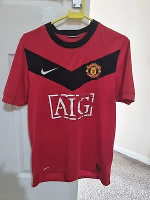 Manchester United 2009/10 Home Kit Small • £11.99