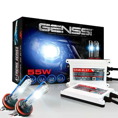 AC 55W HID Kit H4 H7 H11 H13 9003 9005 9006 9007 880 6000K Hi-Lo Bi-Xenon • $24.95