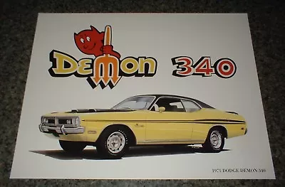 ★★1971 Dodge Demon 340 Mopar Art 71 72 383 318 440 426 Dart Picture★★ • $11.99