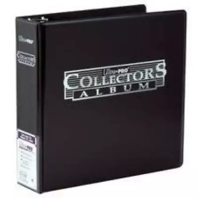 Ultra PRO 3  Album Ring Binder Folder BLACK • $18.16