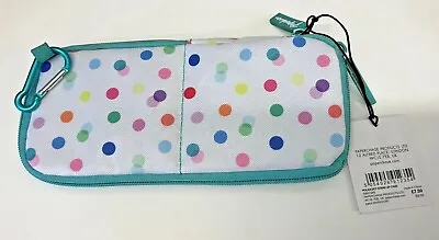 £4.49 • Buy Paperchase Multicoloured Polka Dot Stand Up Case Pencil Case - BACK TO SCHOOL
