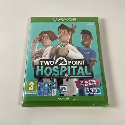 Two Point Hospital Game | XBOX One | + 2 Expansions | Italian Copy | New • £8.99