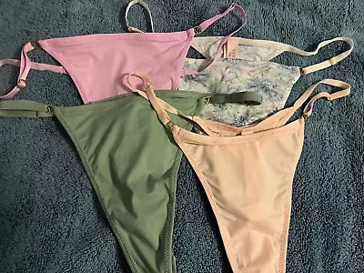 NWT Victoria's Secret Very Sexy Adjustable Thong String Panties Sz L • $15.99