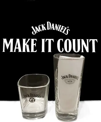 Official Jack Daniel's Old No.7 Brand Lowball &/Or Highball Glasses  • £8.49