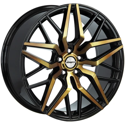 $271.25 • Buy Shift H33 Spring 20x8.5 5x112 +32mm Black/Bronze Wheel Rim 20  Inch