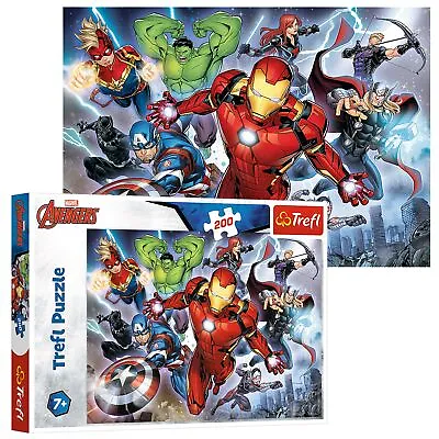 £6.99 • Buy Trefl 200 Piece Kids Large Disney Marvel The Avengers Mighty Jigsaw Puzzle NEW