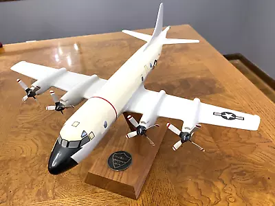 Lockheed P-3C Orion Hi-Vis White/Gray Vintage Desktop Model Military Airplane • $150