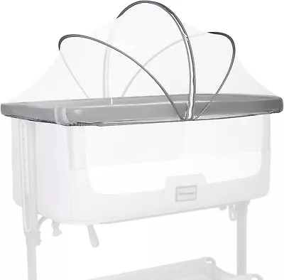 Beberoad Baby Beside Crib Co-Sleeper Mosquito Net Cover For Travel Cot Bassinet • £39.69