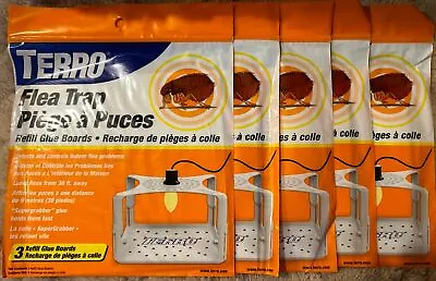 5x Packs Terro Flea Trap 15 Total Refills Flea Control (T231) Lot • $19.55