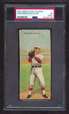 1911 T201 Mecca Double Folders Woodruff/Williams. PSA 1 PR • $75