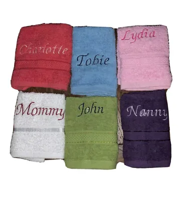 £3.44 • Buy 🖤LIMITED SPECIAL OFFER 🖤 Personalised Face Towel Choose Any Colour