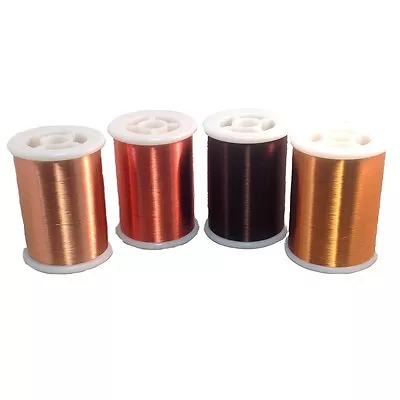 Pickup Winders Kit#12 - 42 Red & Natural 42 Plain 42H Formvar Copper Magnet Wire • $124.81