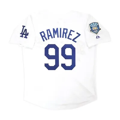 Manny Ramirez 2008 Los Angeles Dodgers Home 50th Anniv. Jersey Men's (S-3XL) • $119.99