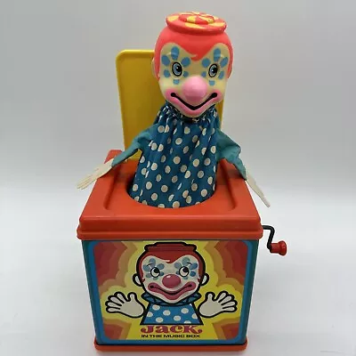 Vintage Jack In The Box 1976 Mattel Jack In The Music Box Working Sound & Pop Up • $30