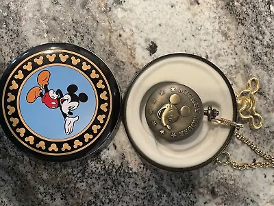 Mickey Mouse Pocket Watch New In Container • $35