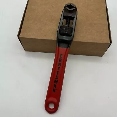Vintage Craftsman Adjustable Box End Socket Wrench 43381! USA Red Handle VGC • $11.95
