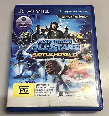 Sony PS Vita Game Cartridge PlayStation AllStars Battle Royale Ref#19537GC • $24