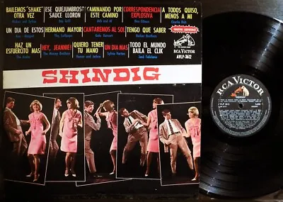 SHINDIG ANN MARGRET SYLVIE VARTAN RAY GRIFF 1965 Uruguay LP  Soul Beat Rock Rare • $24.99