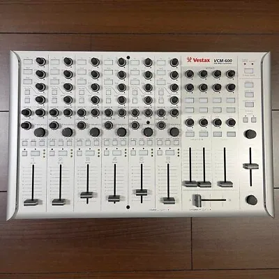 Vestax VCM-600 Silver USB MIDI Controller Mixer DJ Live Performance Ableton Used • $319.80