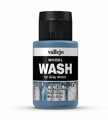 Vallejo Model Wash - Model Weathering - Blue Grey 35ml - 76524 • £5.25