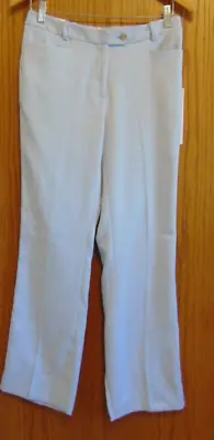 Calvin Klein Women's Powder Blue Zen Herringbone Pant 4P NWT • £18.31