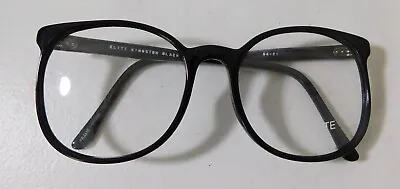Vintage ELITE OPT. Kingston Black 54/21 P3 Eyeglass Frame New Old Stock #H2 • $9.99