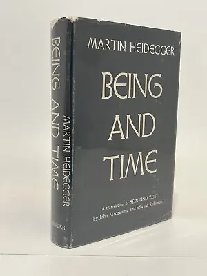 Being And Time By Martin Heidegger 1962 First American English Edition • $550