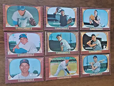 1955 Bowman Baseball 9 Card Lot (Commons) • $0.99