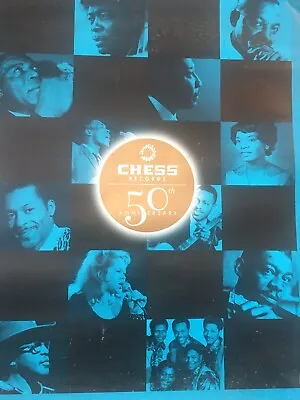 Muddy Waters Howlin’ Wolf Chess Records 50th Anniversary Poster Rare Promo 1997 • $40