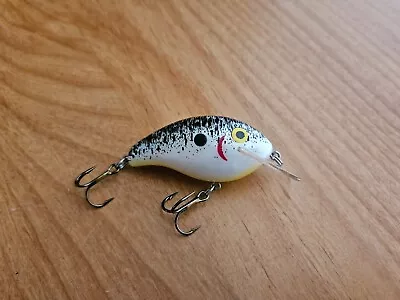 Vintage Rebel Wee R Squarebill Crankbait Splatter Back • $11.99