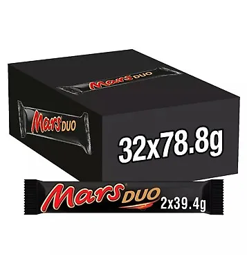 Mars Duo Chocolate Bars X 39.4g (Box Of 32) Fresh Stock Date:5/5/2024 Best Offer • £34.99