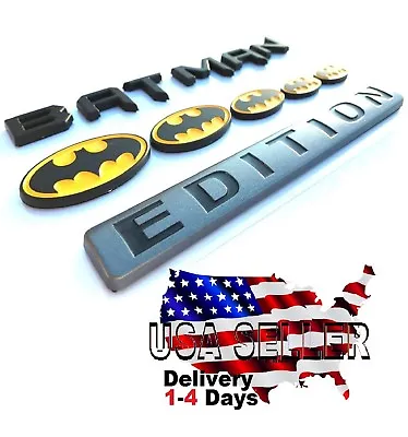 BATMAN FAMILY EDITION Bumper Emblem Car Truck Door F150 F250 Logo Decal SIGN • $25.55