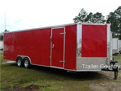 NEW 8.5 X 24 8.5x24 Enclosed Carhauler Cargo Trailer 10K Axles • $5100