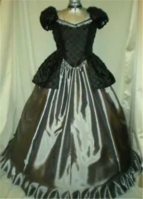 Southern Belle Civil War SASS Old West Nutcracker Ball Gown Dress 36  Bust • $85