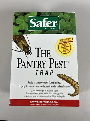Safer The Pantry Pest Glue Moth Trap (2-Pack) 05140 Safer The Pantry Pest 05140 • $13.21