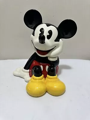 Vintage Walt Disney /  Mickey Mouse Cookie Jar  * Nice* • $54.99