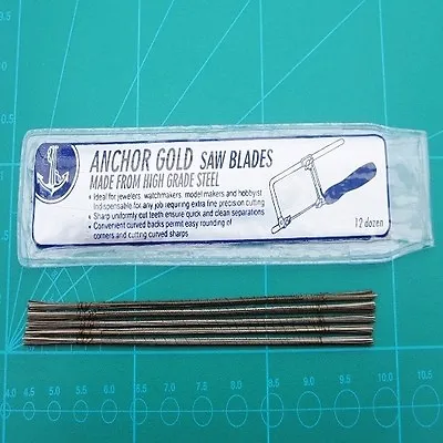 £5.99 • Buy Jeweller's Saw Blades 144 Blade Packs For Piercing And Fret Saw Frames 